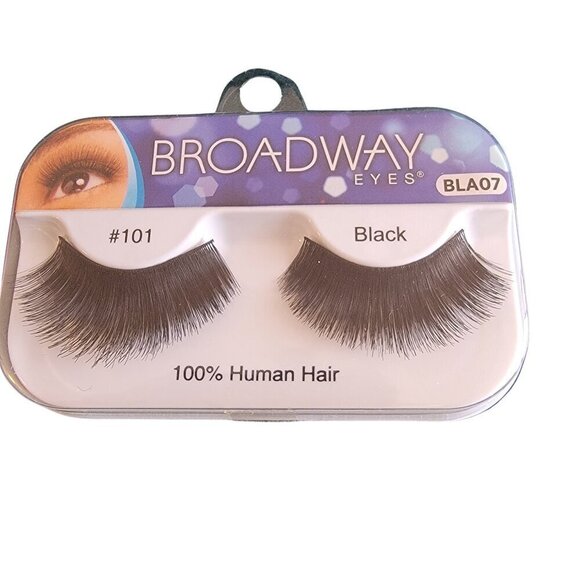 Broadway Eyelashes Human Hair #101 - Picture 1 of 4